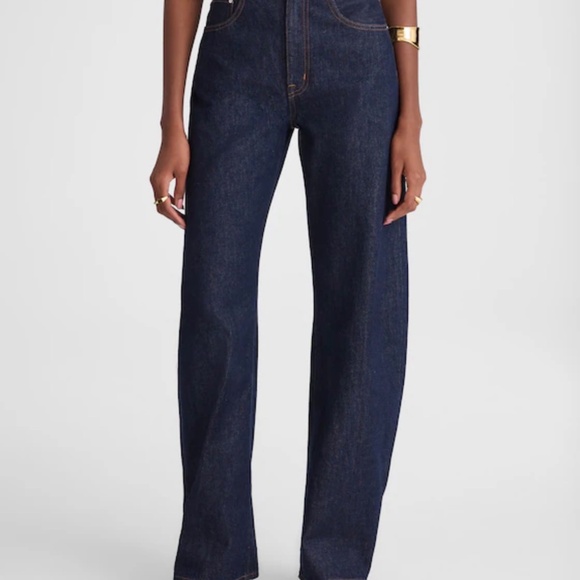 NWT Madewell The Tall Balloon Jean in Rinse Wash size 26 - Picture 2 of 6